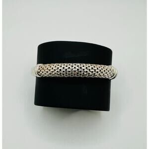 Vintage 925 Sterling Silver Bangle Bracelet